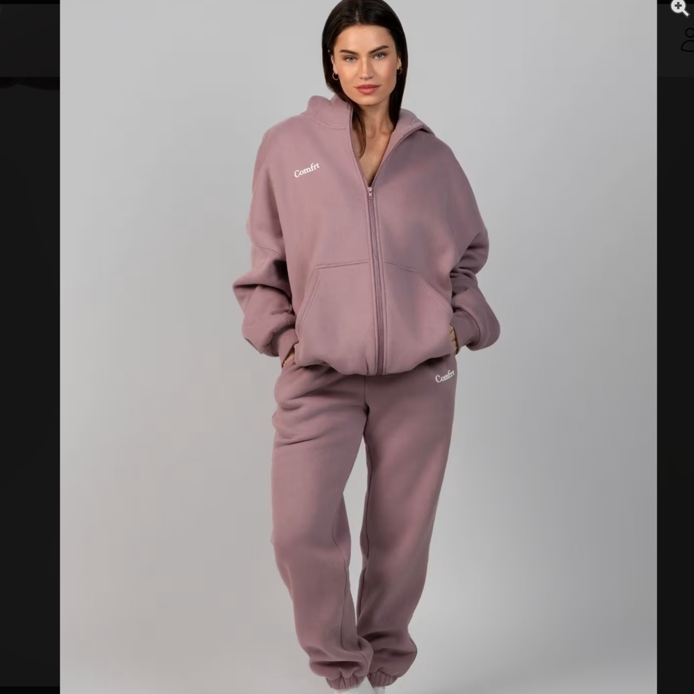 Comfrt Women's 2x Orchid Joggers-Pants Only